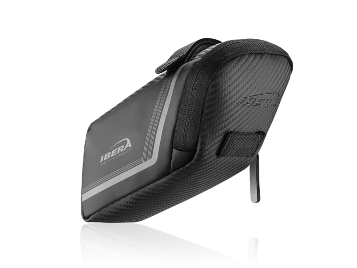 Ibera SeatPak Saddle Bag - SB16M- Grey