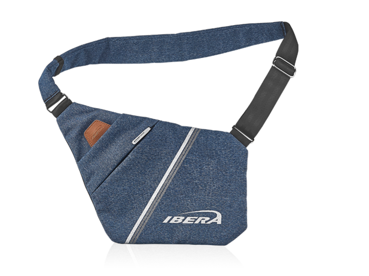 Ibera Slimline Sling Bag - Blue