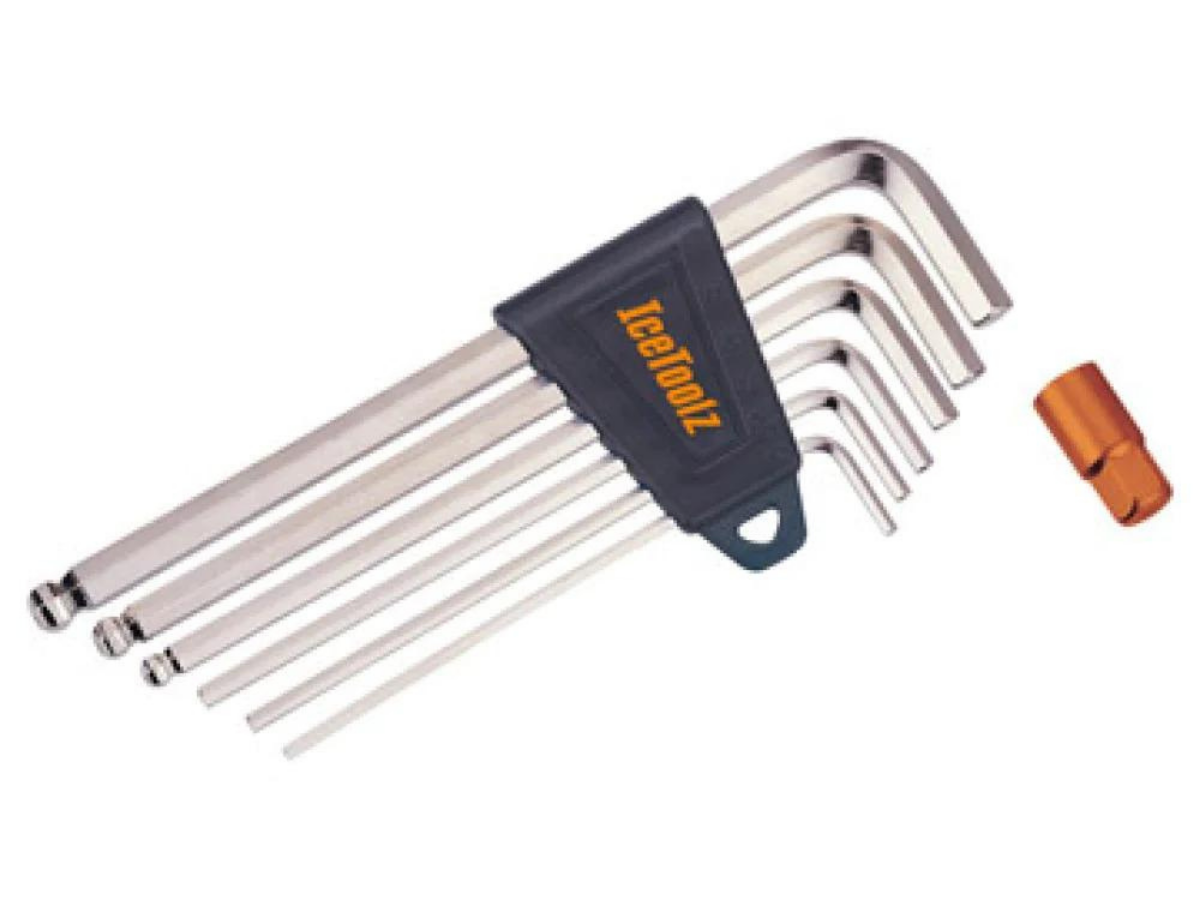 Icetoolz 2/25/3/4/5/6 Hex Key 4-6mm Ball-End