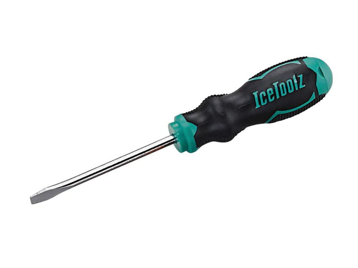 Icetoolz 6mm Flat Blade Screwdriver with Magnetic Tip