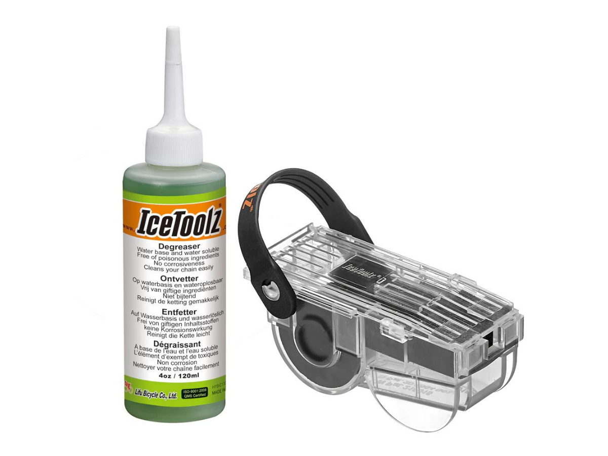 Icetoolz Chain Scrubber and Degreaser Combo