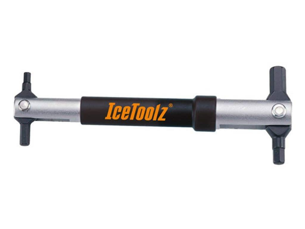 Icetoolz Quartet Wrench 4x5+6x8mm Flex Key Wrench