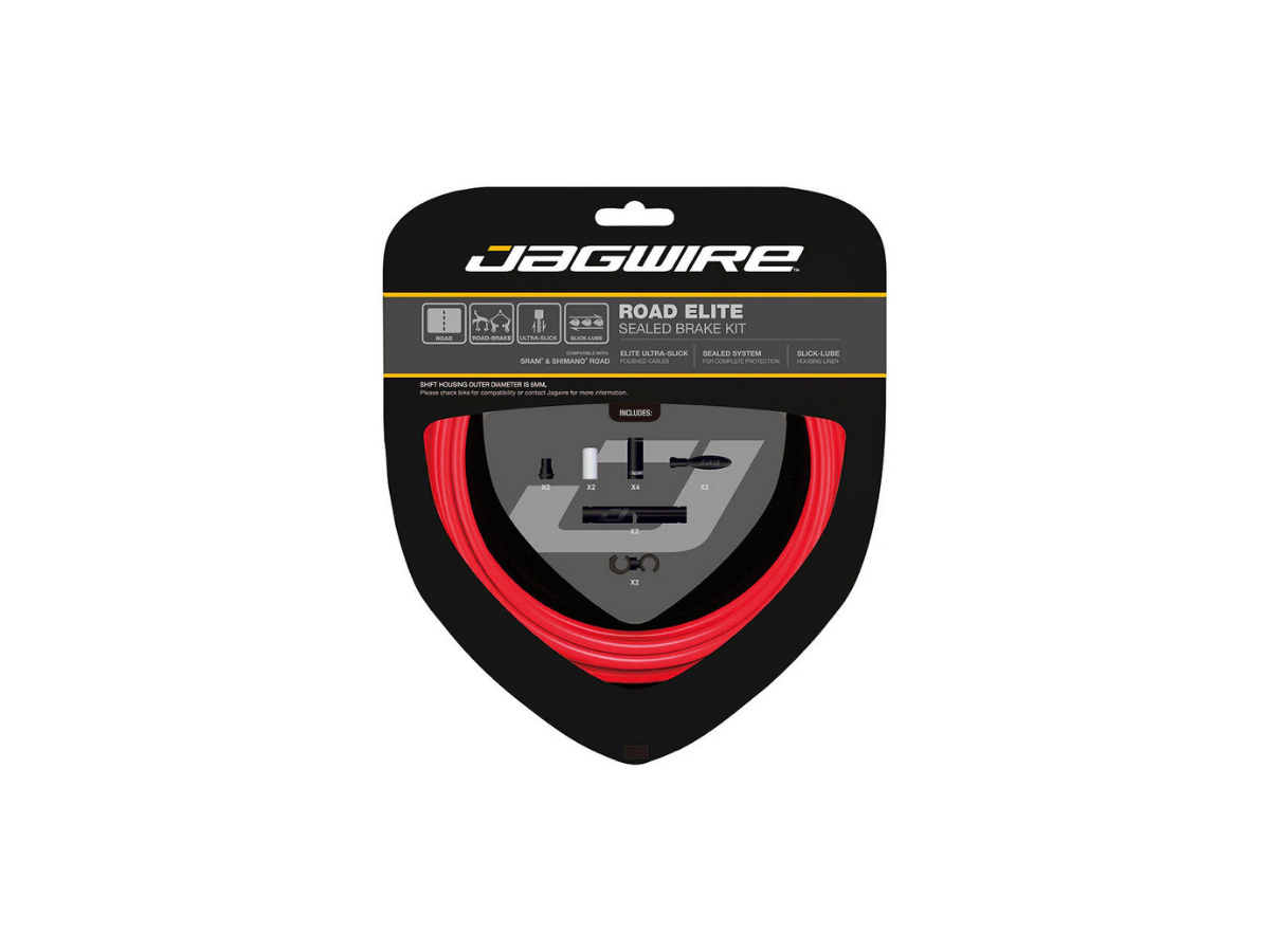 Jagwire Brake Kit Road Elite Sealed, Stealth Black