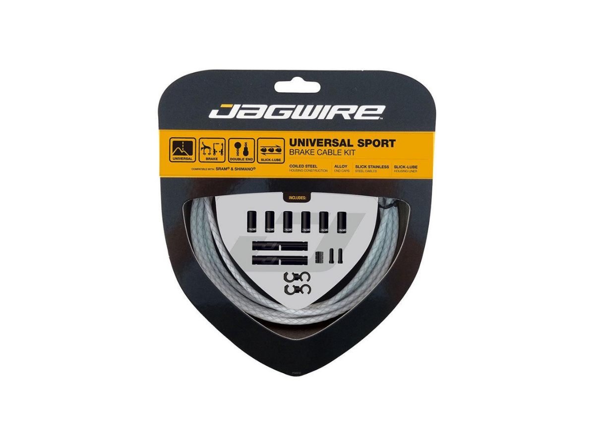 Jagwire Brake Kit Universal Sport, Black