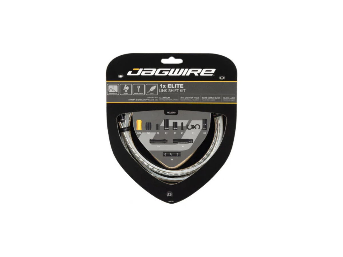 Jagwire Shift Kit 2X Elite Link, Silver