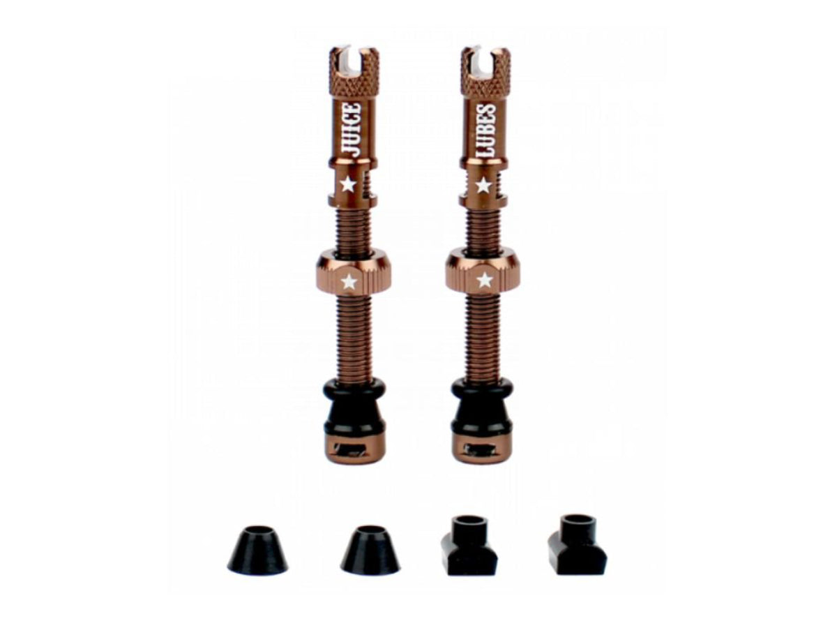 Juice Lubes Tubeless Valves - Copper (65mm)