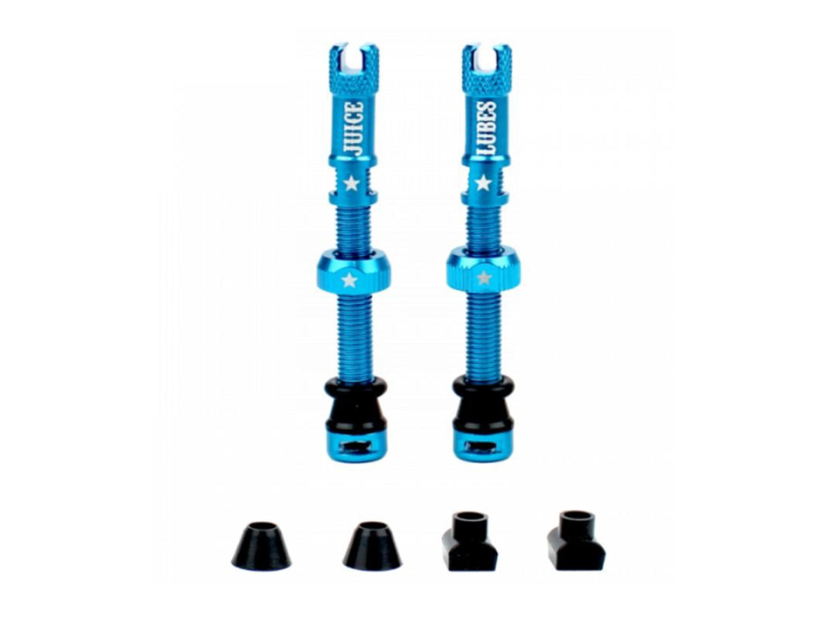 Juice Lubes Tubeless Valves - Teal (65mm)