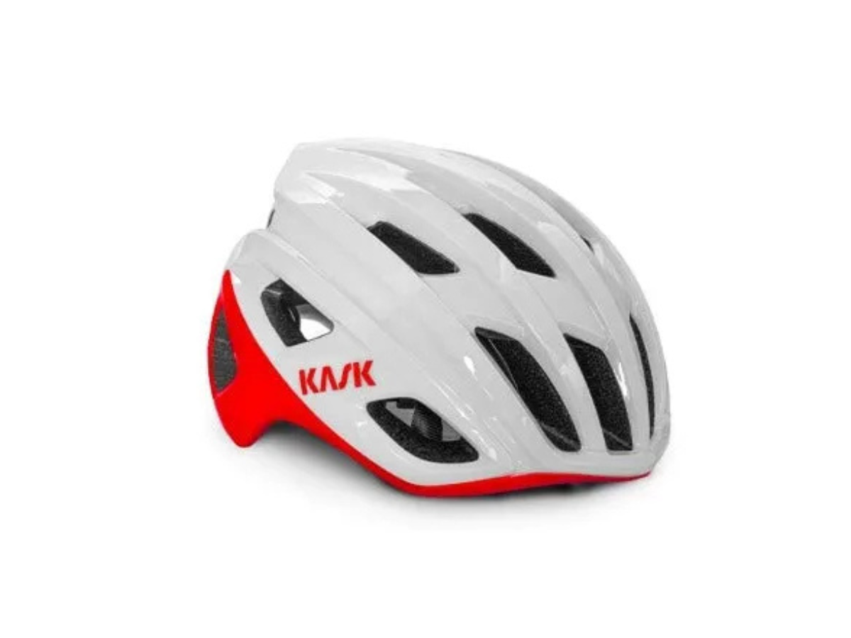 kask helmet mojito cubed white/red