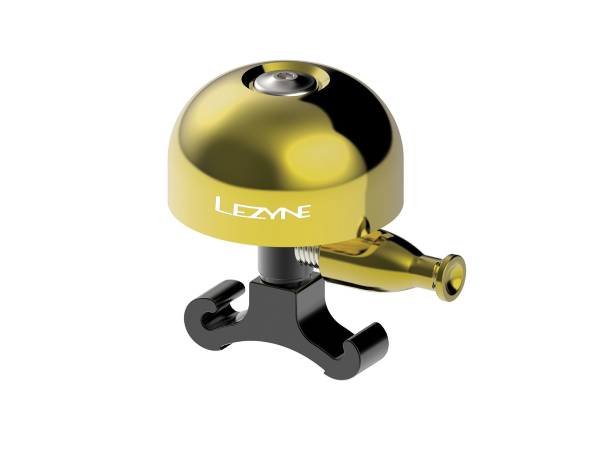 Lezyne Classic Brass Bell - Brass/Black