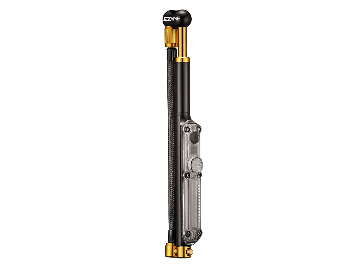 Lezyne Digital Drive Shock Pump - Black/Gold