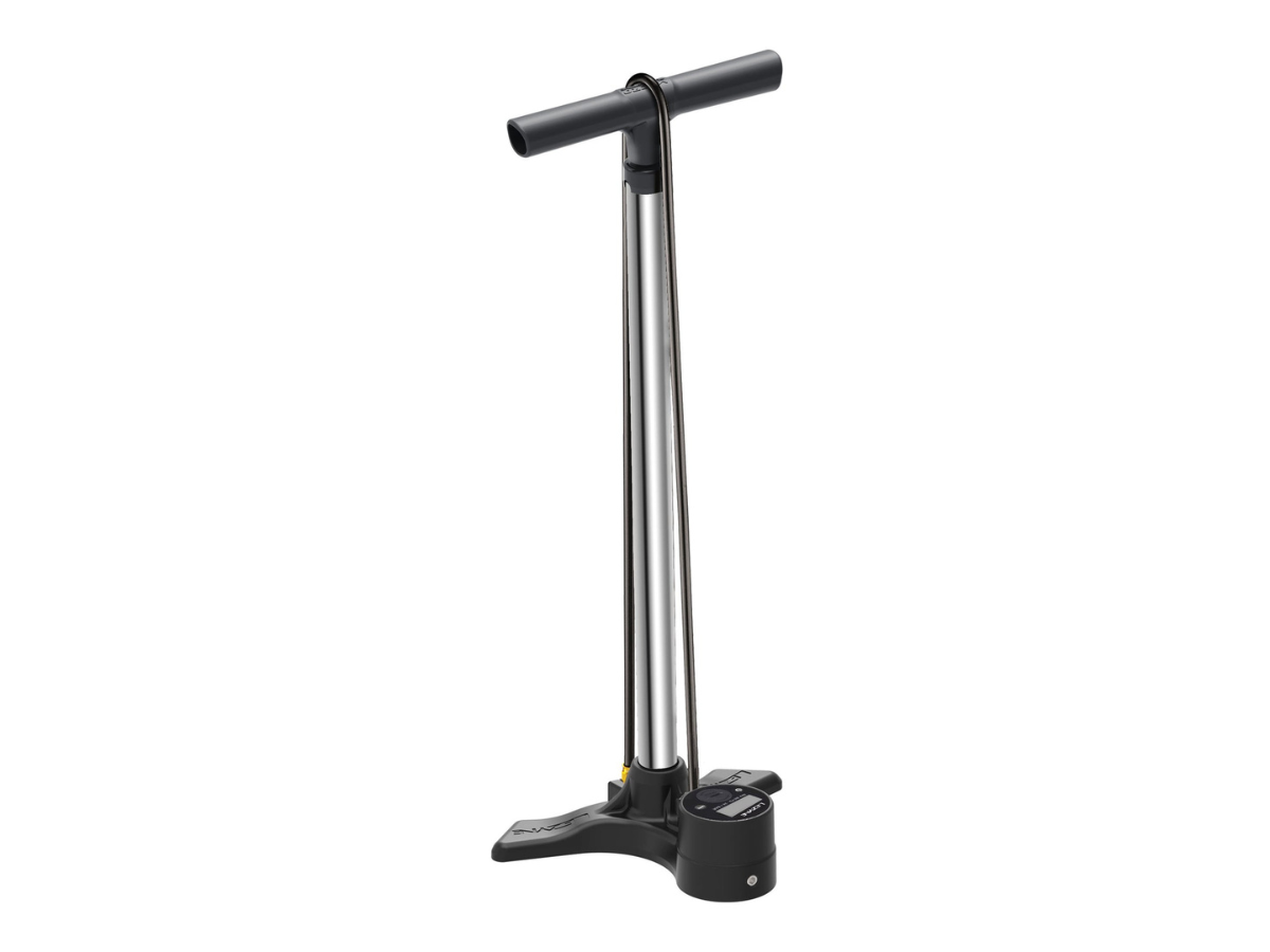 Lezyne Macro Drive Digital Floor Pump (ABS) - Silver