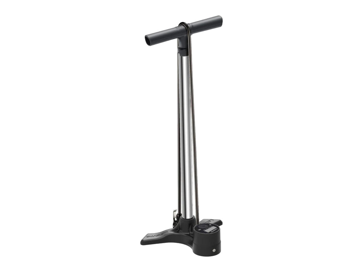 Lezyne Macro Floor Drive Digital DV Floor Pump - Silver