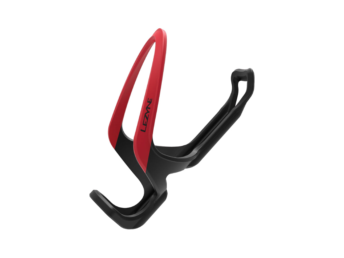 Lezyne Matrix Team Bottle Cage - Black/Red