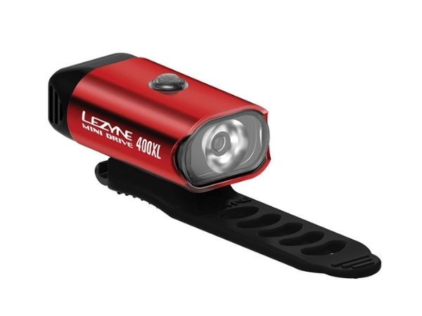 Lezyne Mini Drive 400XL Front Light - Red - 400 Lumens