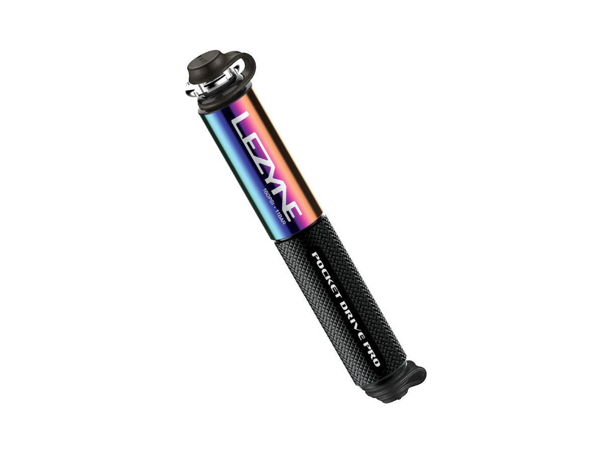 Lezyne Pocket Drive Pro Pump - Neo Metallic/Black