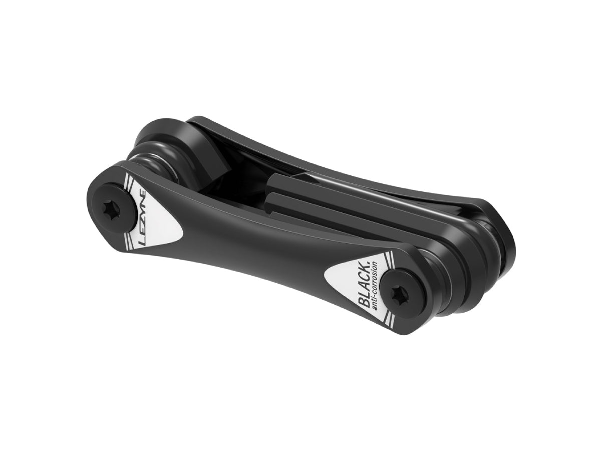 "Lezyne RAP II 8 Multitool with ergonomic side plates and essential bits for on-the-go bike maintenance"

