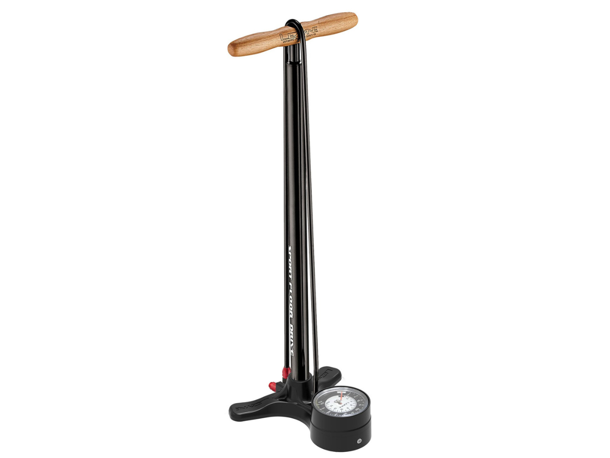 Lezyne Sport Drive 2.5 Floor Pump (Dual) - Black