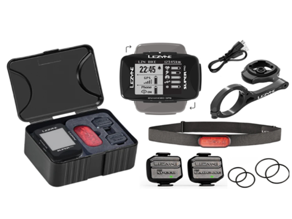 Lezyne Super Pro GPS Bike Computer (Loaded)