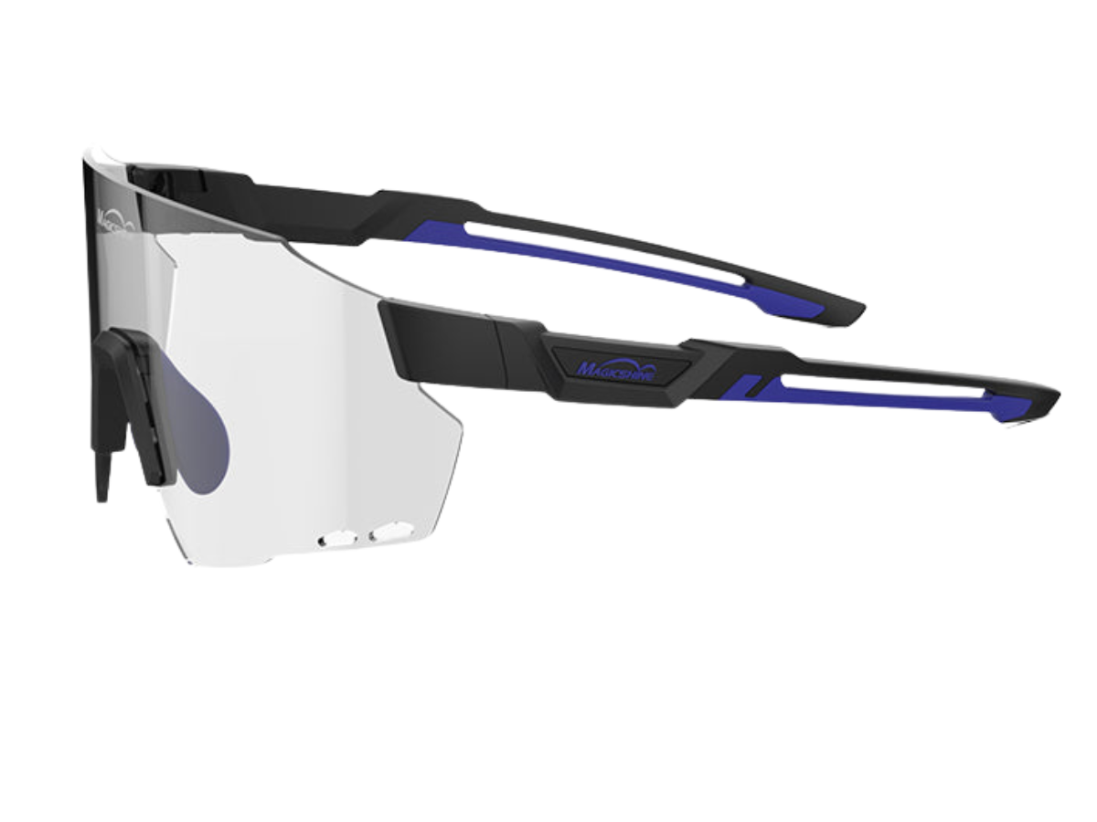 World of Wheelz Windbreaker Photochromatic Sunglasses - Black