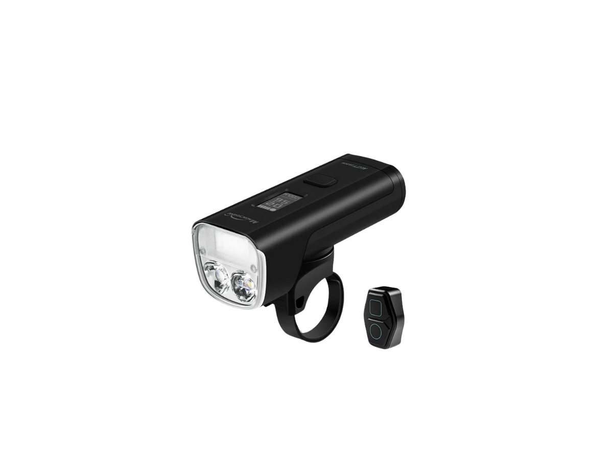 magicshine front light allty 2500L Organic Light Emmiting Diodes display