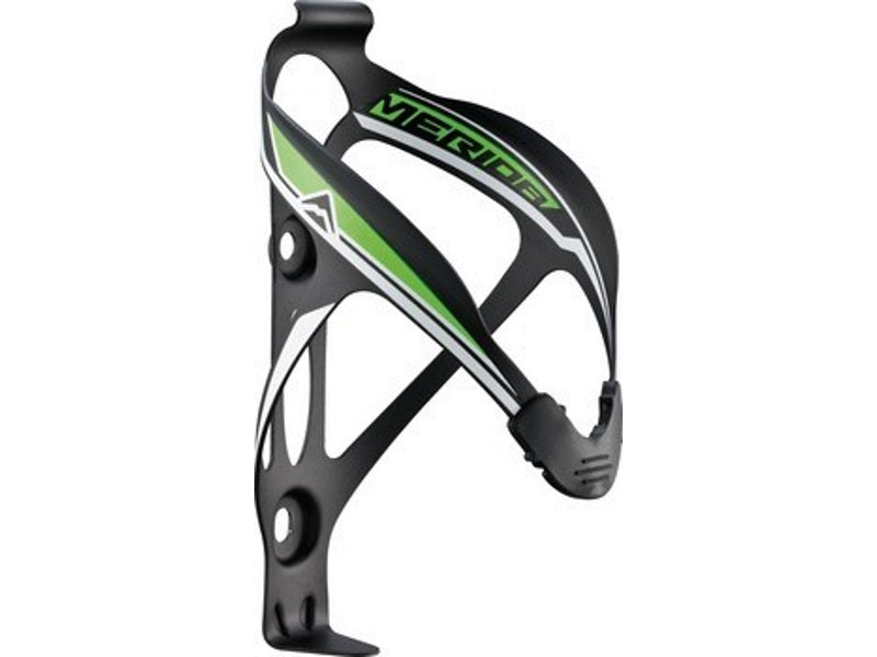 Merida Alloy Bottle Cage - Black/Green
