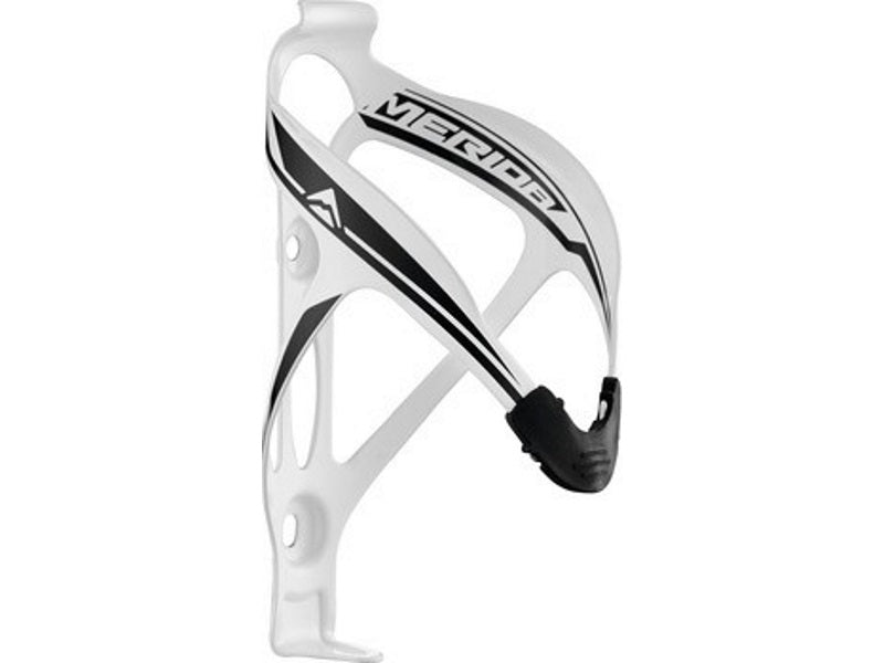 Merida Alloy Bottle Cage - White/Black