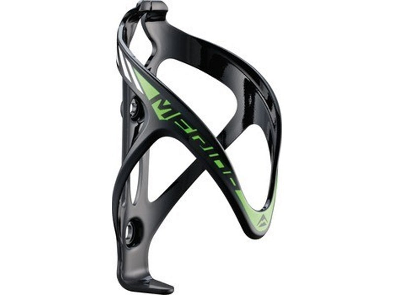 Merida Plastic Bottle Cage - Black/Green