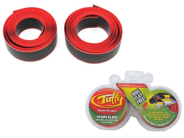 Mr. Tuffy Red Tire Liners (2) (700x28-32)
