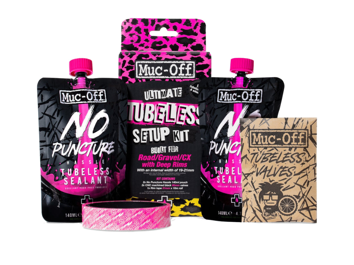 Muc-Off Kit Ultimate Tubeless Setup - Road 60mm