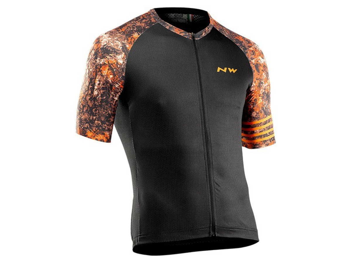 Northwave Blade Jersey - Black/Orange