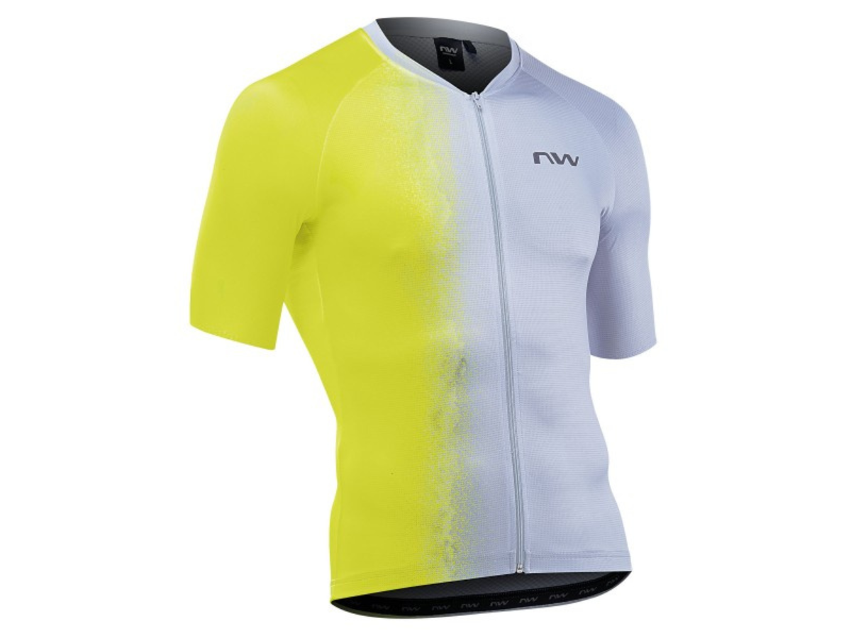 Northwave Blade Jersey - Grey/Yellow