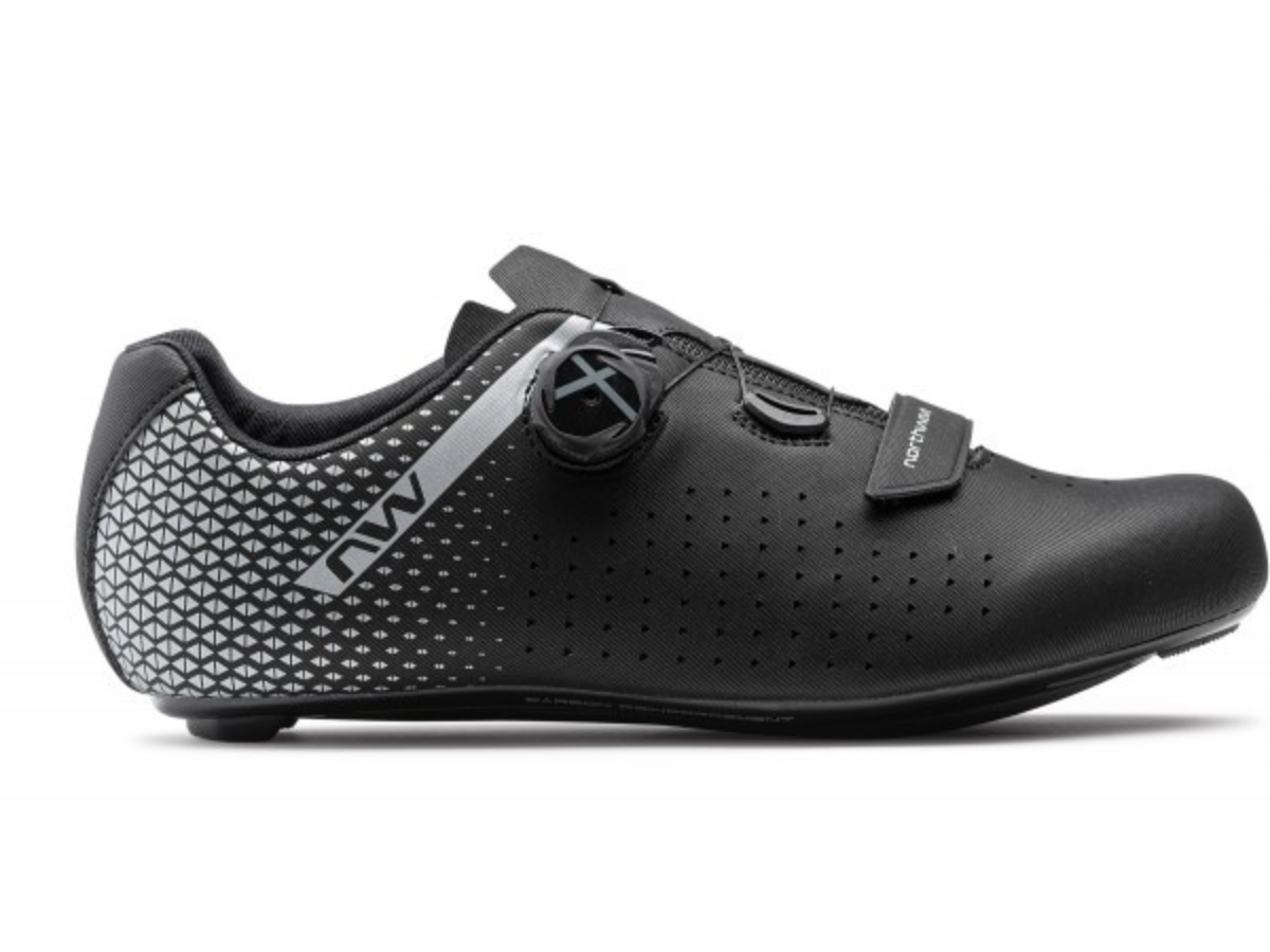 Northwave Core Plus 2 Shoes - Black/Silver