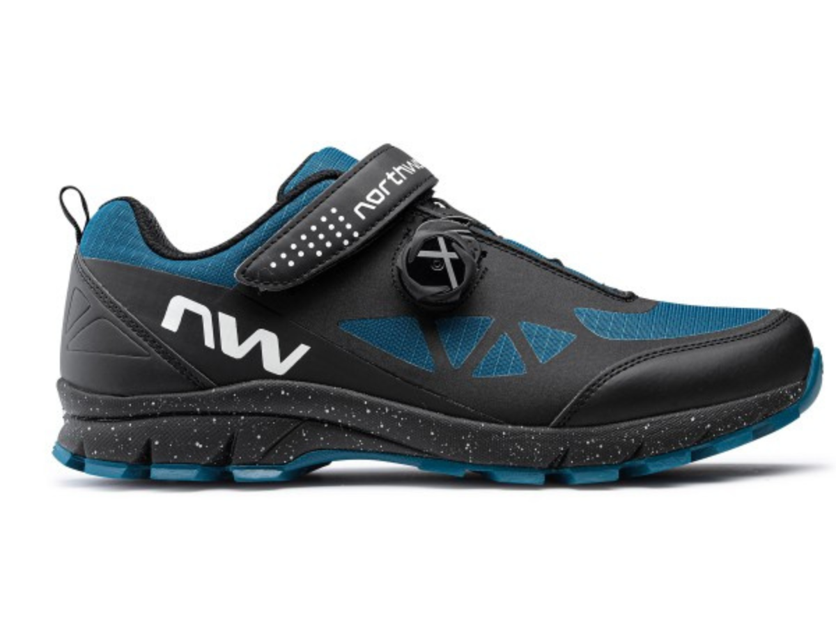 Northwave Corsair Shoes - Black/Blue Coral