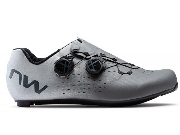 Northwave Extreme GT 3 Shoes - Anthracite/Silver Reflective