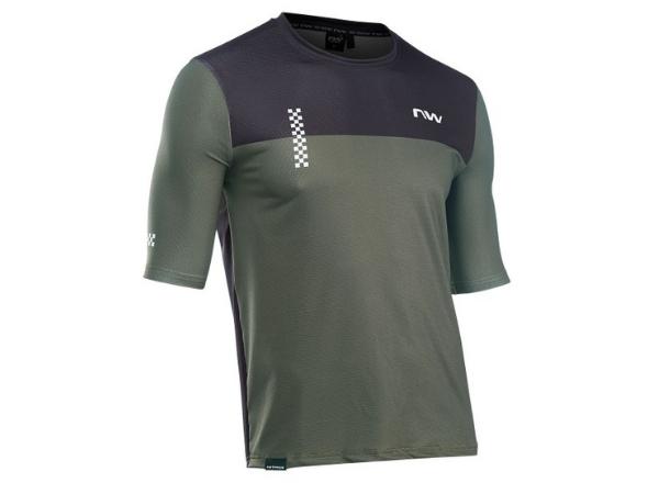 Northwave MTB Xtrail 2 Jersey - Green Forest/Black