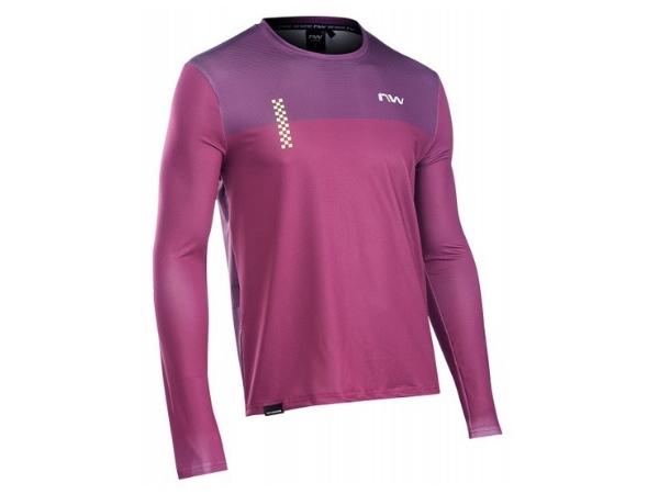 Northwave MTB Xtrail 2 Jersey Long Sleeve - Plum
