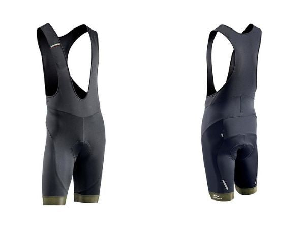 Northwave Origin Bibshorts - Black/Yellow Fluo