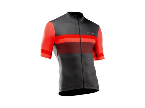 Northwave Origin Jersey - Anthracite/Red