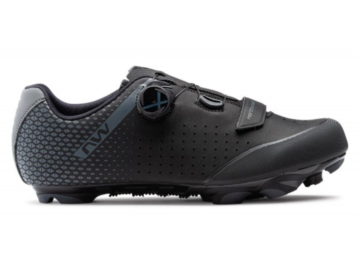 Northwave Origin Plus 2 Shoes (Wide) - Black/Anthracite