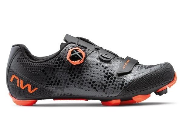 Northwave Razer 2 Shoes - Anthracite/Orange