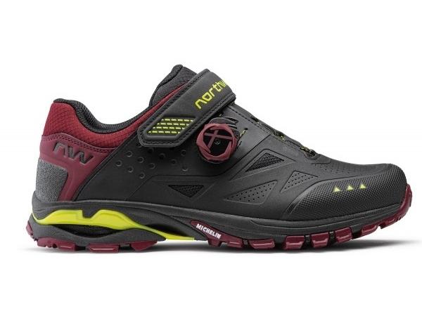 Northwave Spider Plus 3 Shoes - Black/Plum