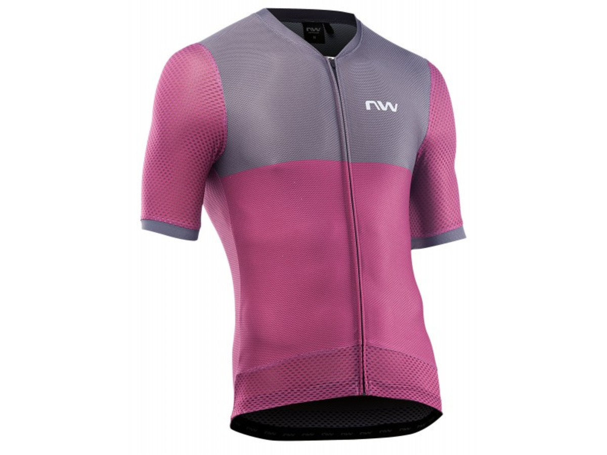 Northwave Storm Air Jersey - Plum/Dark Grey