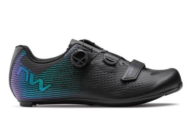 Northwave Storm Carbon 2 Shoes - Black/Iridescent