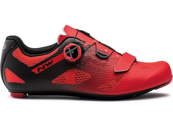 Northwave Storm Carbon Shoes - Red/Black
