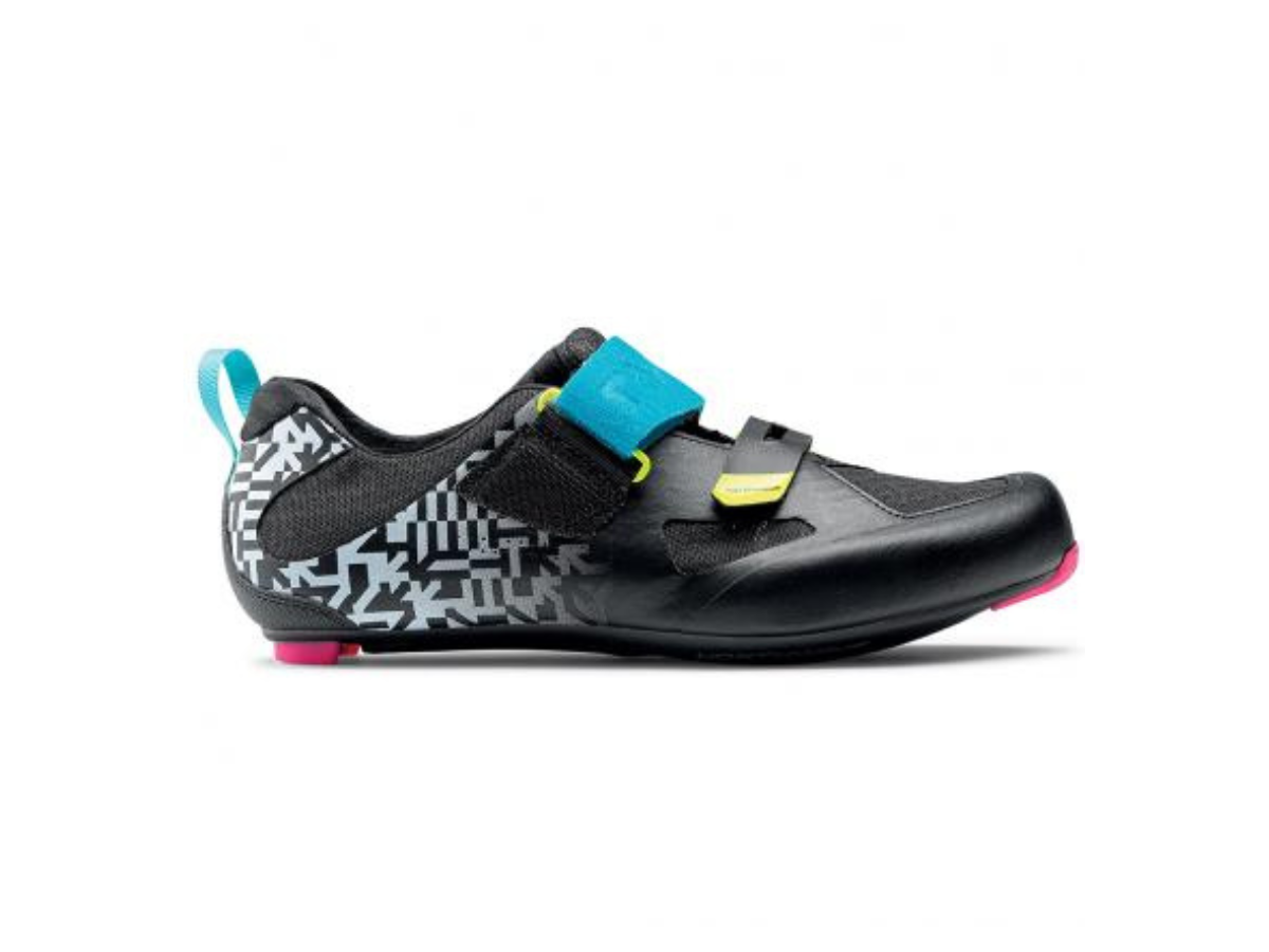 Northwave Tribute 2 Carbon Shoes-White Black/Multicolor