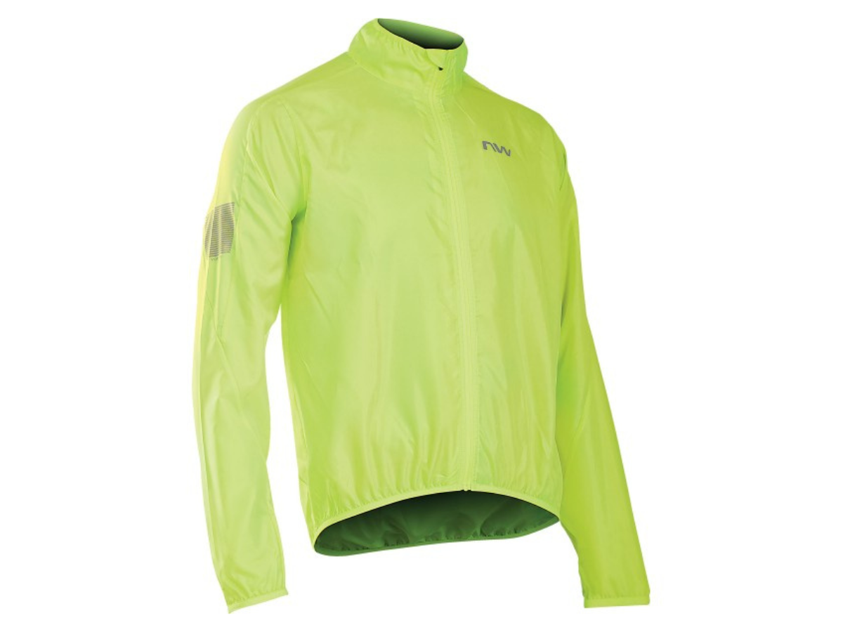 Northwave Vortex Rain Jacket - Yellow Fluo