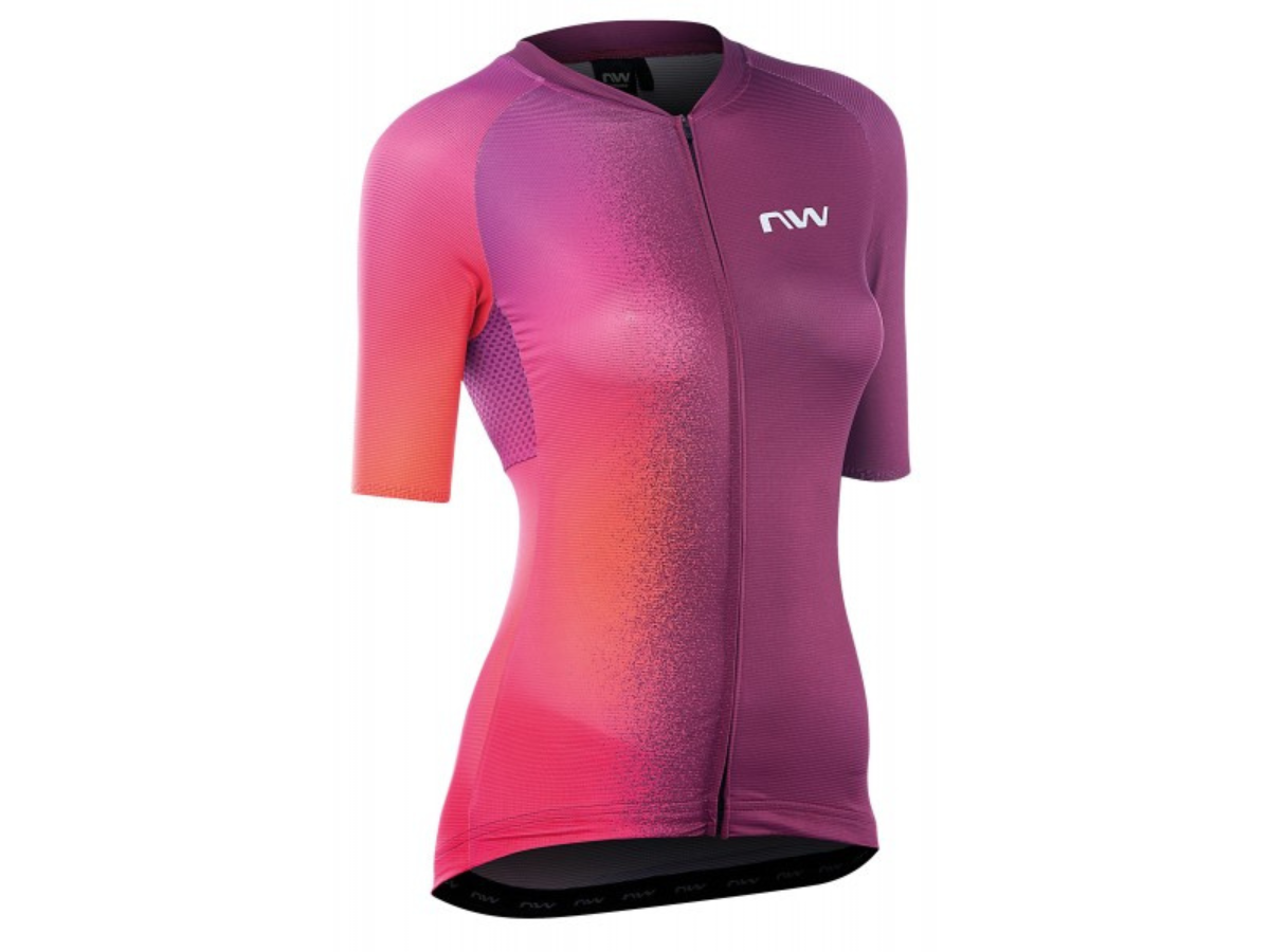 Northwave Womens Blade Jersey - Plum/Iridescent