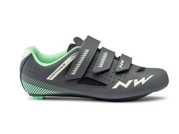 Northwave Womens Core Shoes - Anthracite/Light Green