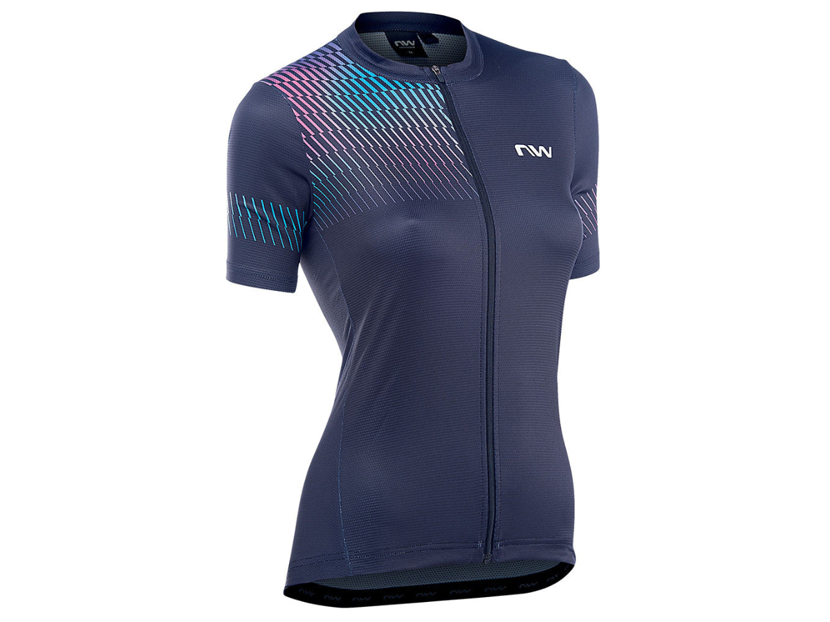 Northwave Womens Origin Jersey - Black/Iridescent