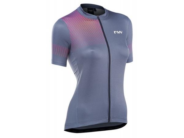 Northwave Womens Origin Jersey - Dark Grey/Pastel